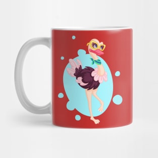 Cute Ostrich Mug